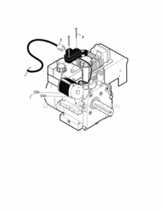 Page B Diagram and Parts List for 536881114  Craftsman Snow Blower