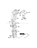 Discharge Chute Diagram and Parts List for 536881120  Craftsman Snow Blower