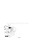 Electric Start Assembly Diagram and Parts List for 536881230  Craftsman Snow Blower