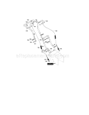 Part Location Diagram of 5142-853 Craftsman Handle, Left Hand Assembly
