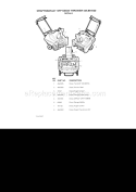 Decals Diagram and Parts List for 536881500  Craftsman Snow Blower