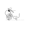 Electric Starter Diagram and Parts List for 536881510  Craftsman Snow Blower