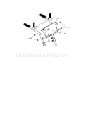 Panel Diagram and Parts List for 536881550  Craftsman Snow Blower