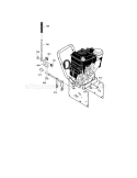 Shift Yoke Diagram and Parts List for 536881550  Craftsman Snow Blower