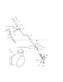 Chute Rod Diagram and Parts List for 536881651  Craftsman Snow Blower