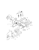 Auger Housing Diagram and Parts List for 536881750  Craftsman Snow Blower