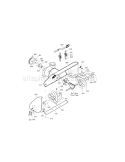 Auger Housing Diagram and Parts List for 536881850  Craftsman Snow Blower