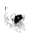 Shift Yoke Diagram and Parts List for 536881851  Craftsman Snow Blower
