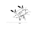 Panel Diagram and Parts List for 536881951  Craftsman Snow Blower