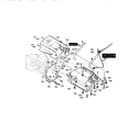 Belt Cover Assembly Diagram and Parts List for 536882090  Craftsman Snow Blower