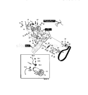 Motor And Bracket Assembl... Diagram and Parts List for 536882090  Craftsman Snow Blower
