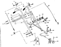 Handle Assembly Diagram and Parts List for 536882500  Craftsman Snow Blower