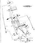 Handle Assembly Diagram and Parts List for 536882502  Craftsman Snow Blower