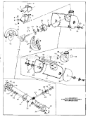 Auger Housing Assembly Diagram and Parts List for 536882502  Craftsman Snow Blower