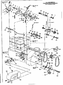 Part Location Diagram of 48164 Craftsman Flatwasher