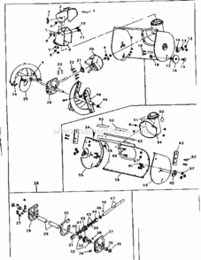 Part Location Diagram of 69898 Generac Stator Assembly