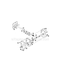 Gear Case Diagram and Parts List for 536882650  Craftsman Snow Blower