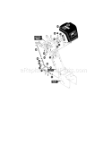 Part Location Diagram of 760966MA Craftsman Rod Shift 97