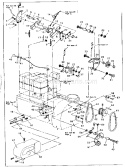 Drive Assembly Diagram and Parts List for 536882701  Craftsman Snow Blower