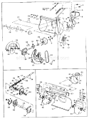 Auger Housing Assembly Diagram and Parts List for 536882702  Craftsman Snow Blower