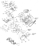 Auger Housing Assembly Diagram and Parts List for 536884220  Craftsman Snow Blower