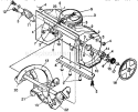 Auger Housing Repair Part Diagram and Parts List for 536884252  Craftsman Snow Blower