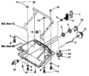 Page H Diagram and Parts List for 536884252  Craftsman Snow Blower