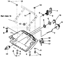 Page I Diagram and Parts List for 536884351  Craftsman Snow Blower