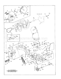 Part Location Diagram of 70103 Generac Air Cleaner Support Bracket