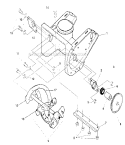 Auger_Housing Diagram and Parts List for 536884430  Craftsman Snow Blower