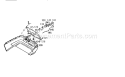 Ignition Switch Diagram and Parts List for 536884561  Craftsman Snow Blower