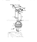 Part Location Diagram of 333860MA Murray Chute Ring,21 Gray