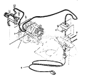 Electric Starter Diagram and Parts List for 536884670  Craftsman Snow Blower