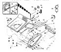 Belt Cover Diagram and Parts List for 536884670  Craftsman Snow Blower