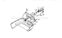 Control Panel Diagram and Parts List for 536884681  Craftsman Snow Blower