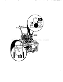 Decals Diagram and Parts List for 536884781  Craftsman Snow Blower