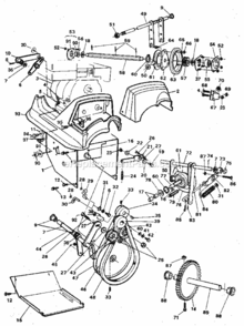 Part Location Diagram of 6105 Craftsman Brng Rtnr
