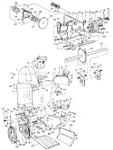 Motor Mount Diagram and Parts List for 536885010  Craftsman Snow Blower