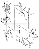 Control Panel Diagram and Parts List for 536885030  Craftsman Snow Blower