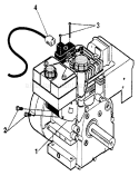Electric Start Diagram and Parts List for 536885030  Craftsman Snow Blower