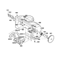 Auger Housing Diagram and Parts List for 536885170  Craftsman Snow Blower