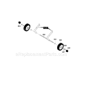 Wheels Diagram and Parts List for 536885170  Craftsman Snow Blower