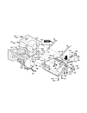 Top Cover Assembly Diagram and Parts List for 536885180  Craftsman Snow Blower