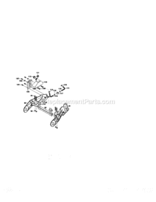Page C Diagram and Parts List for 536885211  Craftsman Snow Blower