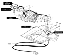 Electric Start Assembly Diagram and Parts List for 536885214  Craftsman Snow Blower