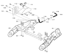 Frame Assembly Diagram and Parts List for 536885214  Craftsman Snow Blower