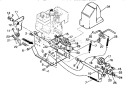 Frame Components Diagram and Parts List for 536885470  Craftsman Snow Blower