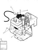 Electric Start Diagram and Parts List for 536885471  Craftsman Snow Blower
