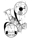 Decals Diagram and Parts List for 536885471  Craftsman Snow Blower
