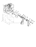 Engine Components Diagram and Parts List for 536885471  Craftsman Snow Blower